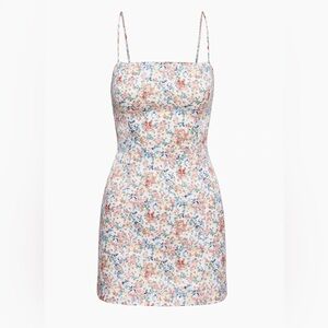 Sunday Best Shimmer Satin Dress